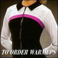 TO ORDER - CUSTOM WARM UPS