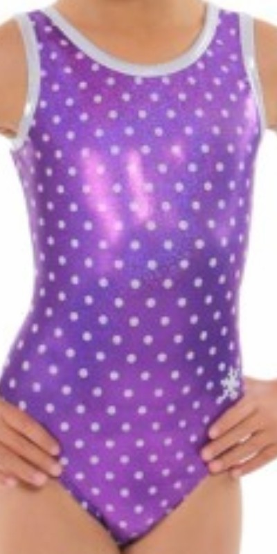 Discount Leotards Snowflake Gymnastics Leotard Dippin Dots