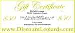 GIFT CERTIFICATE