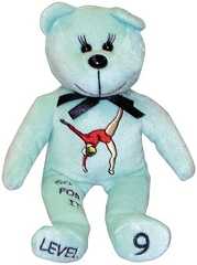 LEVEL 9 CUDDLY, EMBROIDERED BEAR